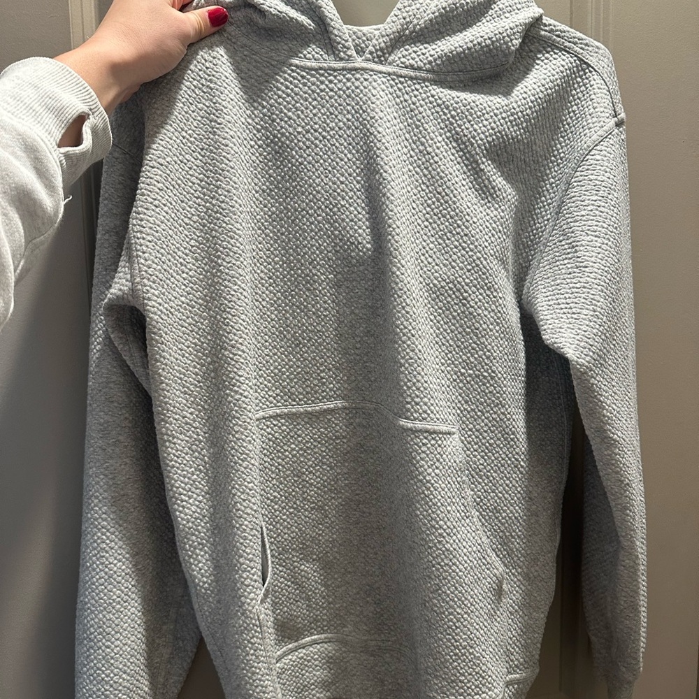 lululemon athletica Gray Textured Sweater